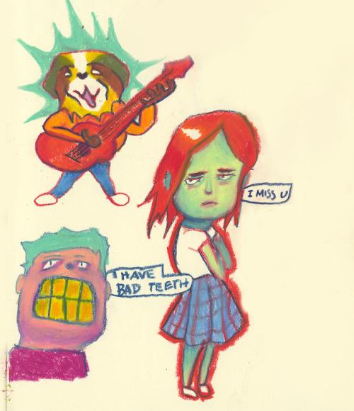 sketchboook :) feat sick @floriandechelle and poorly represented @tomrameaux