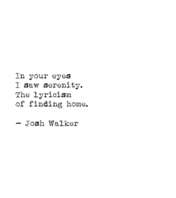 thepoeticprocess:  131 by Josh Walker