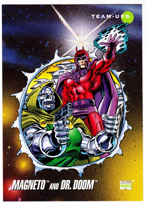 comicbookvault:  S U P E R -V I L L A I N S  Marvel Trading Cards (1992)