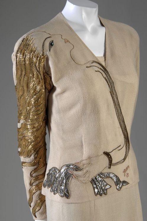 &ldquo;Cocteau&rdquo; Evening Jacket by Elsa Schiaparelli, Autumn 1937