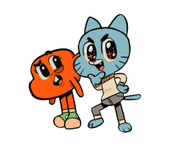 pafull:  gumball fanart….but, unfinished