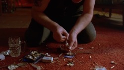 buddha-has-a-boner:  silenthillsexappeal:  “I chose not to choose life. I chose somethin’ else. And the reasons? There are no reasons. Who needs reasons when you’ve got heroin?”  Trainspotting (1996) dir Danny Boyle  the poor baby, later in the