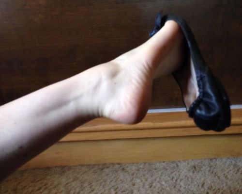 pinkysfeet:  My dirtiest flats. 