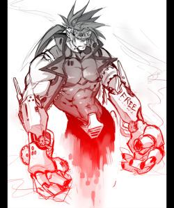 nainsoo:  An alternate mech sol design I was just doodling while hanging out with awesome Noa and Raf 8DDD.  