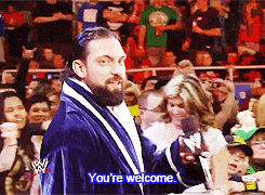 ehysexyman:  explicitpaigeviolence:  One of the best Sandow moments.  I disagree