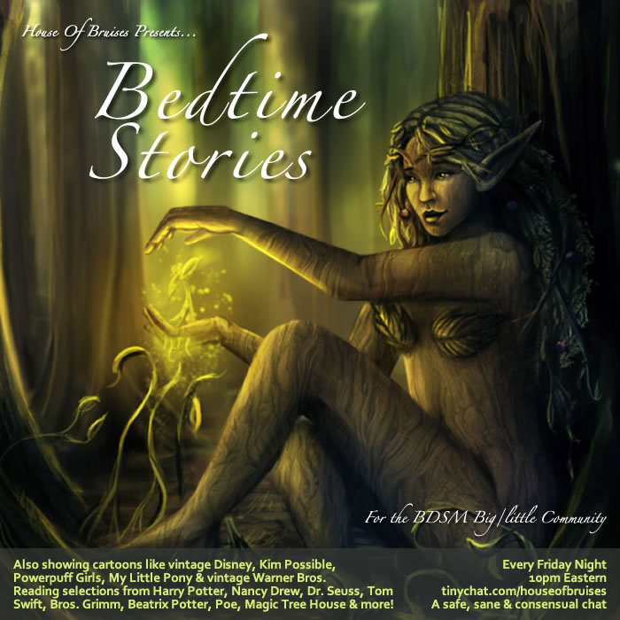 dominantlife:  FRIDAY 10pm: Big/little Bedtime Stories! May 9th, 2014Wear your cutest