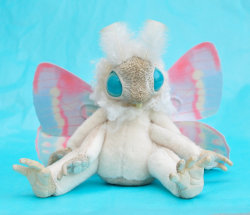 Kinshoppingarchives:  Curly Mof - Cream And Pastel Moth Doll $145.16 [X] 