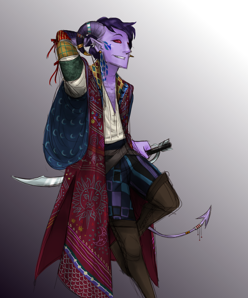 Mollymauk Tealeaf And The Amazing Technicolor Hell Coat™
