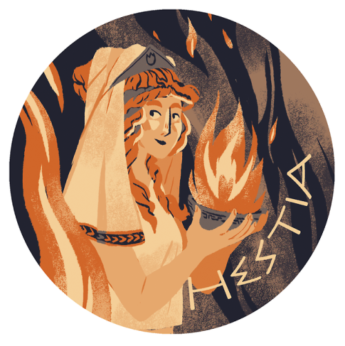 jeananasartblog: Hestia / Hera / Artemis /  Apollo / Demeter @jeananasartblogAthena /