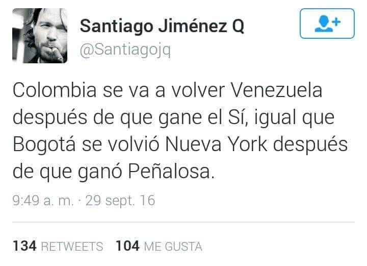 colombianosycolombianas:  💛  💙 ❤️     SI A LA PAZ EN COLOMBIA. 💛
