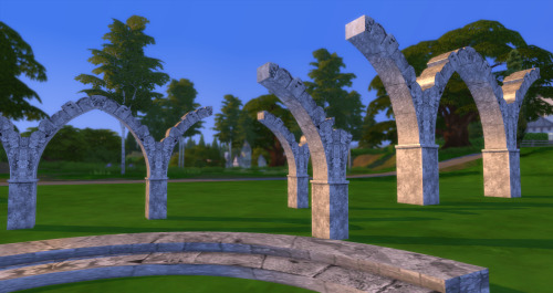 The second part is a conversion of TS3 from LunaSimsLulamai, this time the arches.❗Please do not cla