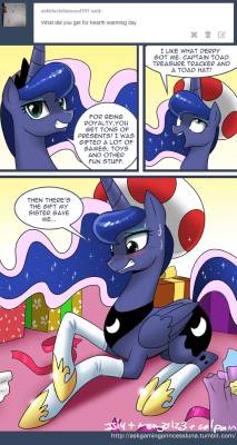 askgamingprincessluna:  Ask Gaming Princess Luna 028   &gt; u&lt; &lt;3 &lt;3 &lt;3