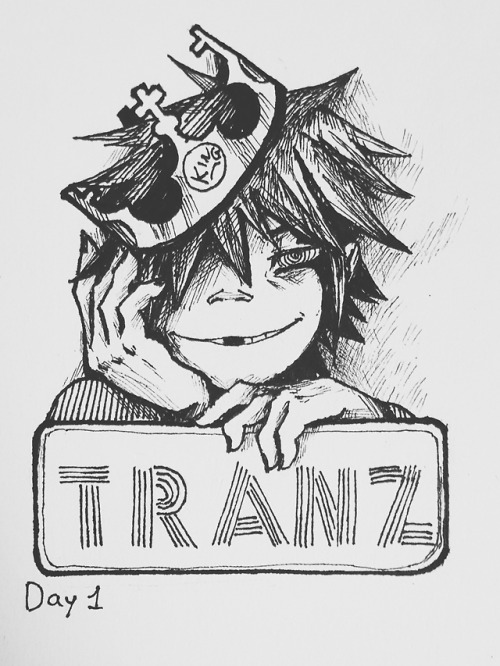 xxkaibutsukoxx:  Inktober 2018 Day 1: Tranz