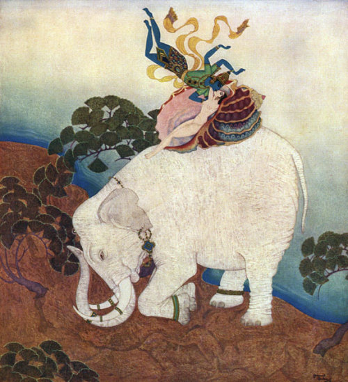 The Pearl of the Elephant, from The Kingdom of the Pearl, Edmund Dulac