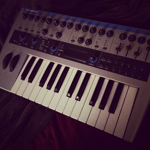 synthesizerpics:  Synthesizer Videos - Vintage Synthesizer And Contemporary Synths At Work Got to bring this beauty home today 😍 #novation #synth #synthesizer #electronic #music #myfirst #analog #analogsynth by calitechiegirl http://ift.tt/1wabKlC