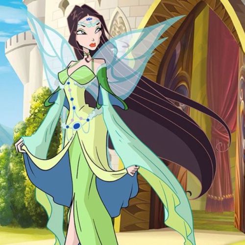 Morgana, from the Italian cartoon Winx Club, is the queen of the fairies on Earth, and the mother of