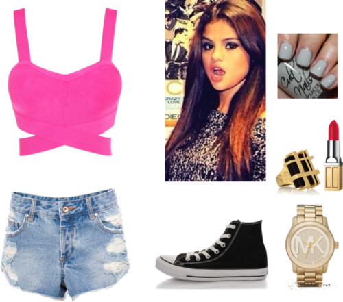 Sem título #136 by sara-filipa-henriques-santos featured in selena gomez fashion ❤ liked on Polyvore