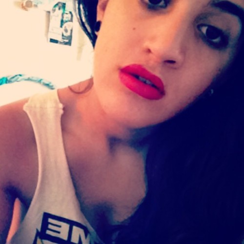 #sublime #blackhair #redlips #girl #me #avelise