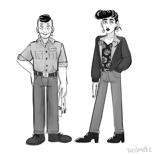 redmetz:  (so I was listening to uptown girl by billy joel and I decided to make an au) HERE IS MY UPTOWN GIRL JOSUYASU AU basically josuke is a rich kid from uptown and oku is a local mechanic from downtown Im just gonna put some miscellaneous ideas