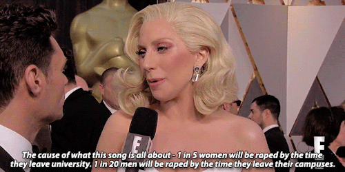 ladyxgaga:Lady Gaga talks about the message of her and Diane Warren’s song ‘Til It Happens To You’ o