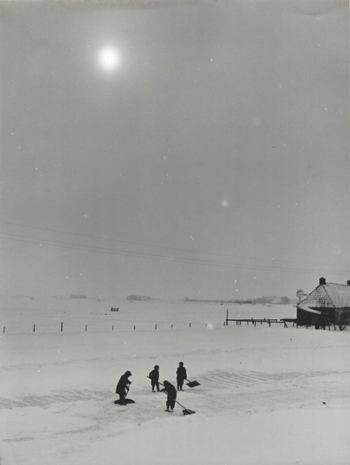 Kees Scherer, Winter, Holland, 1950s.
