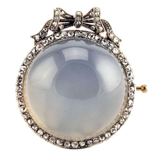 According to Hindu mythology, moonstone is made of solidified moonbeams.  Many legends say that moon
