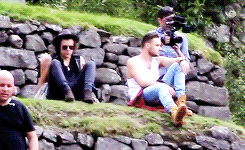  liam &amp; harry at machu picchu - 28/4/14 x 
