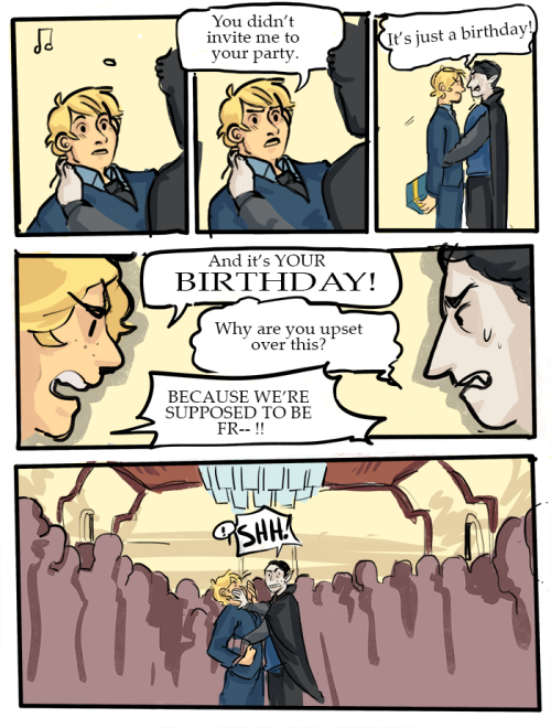 oh my lord. So many people like this comic. Thank you soooo much...