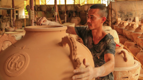 reyolivier: Hanoi pottery making