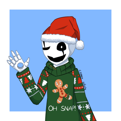 Have Your Christmas Gaster @sliperry112cancer, Hope You Enjoy :3