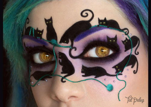 12 INSPIRING HALLOWEEN MAKEUP IDEAS BY TAL PELEG