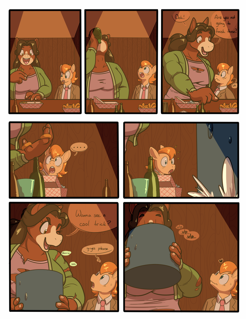 capracaboose: Full-color comic commissioned by @jsk244 ! Butter Nut and Tina are