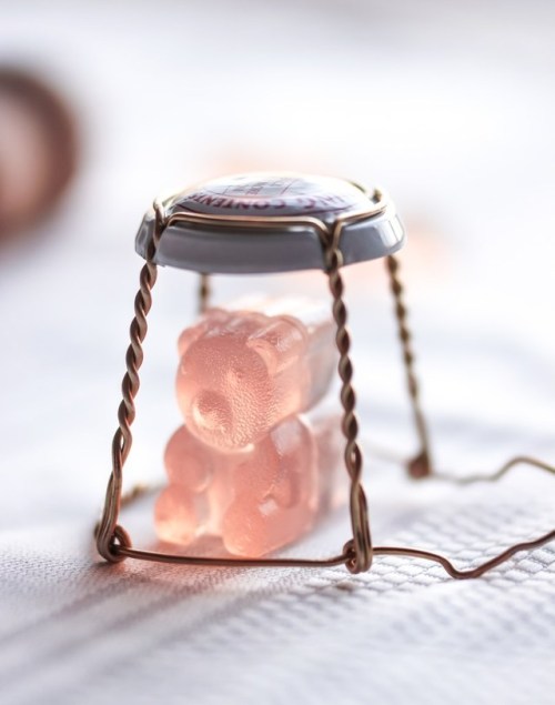 sweetoothgirl:Rosé Gummy Bears