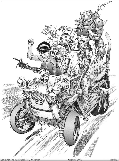 rocketumbl:  Masamune Shirow 士郎正宗 