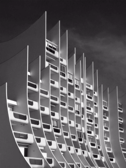 danismm:   Wave Building, La Baule, France (1970s)   google maps here!  