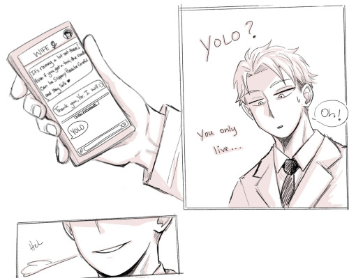 Part 4 Of My “If They Had Cell Phones In The Spy X Family Universe” Saga