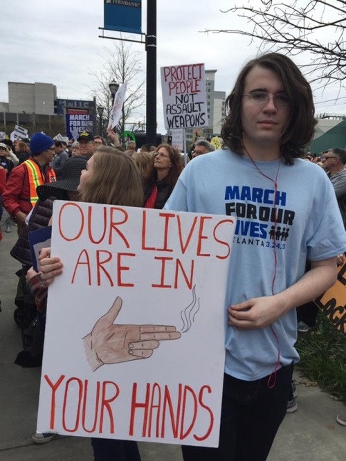 Early estimates are ~70,000 people marching in Atlanta. 