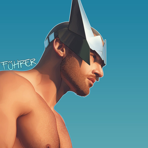 fuhrerdoodles: Francois Sagat by Martin Führer for Illustrashion Magazine 2018