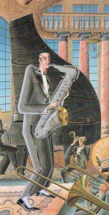 huariqueje: Saxophone player in Kugel´s hall    -    Volker Böhringer