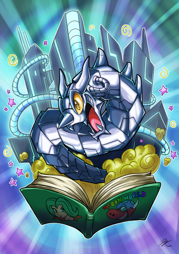 dhm-illustration:  Yu Gi Oh! Toon MonstersA collection I made for the Youtube Channel