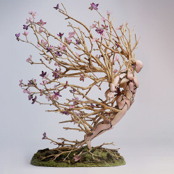abibliophilehobbit:  thedesigndome:  Exquisite Figurines Depicting Various Seasons New York-based assemblage sculpture artist Garret Kane composed a breathtaking series called “Seasons”, actualizing a figment of his own imagination. Keep reading 
