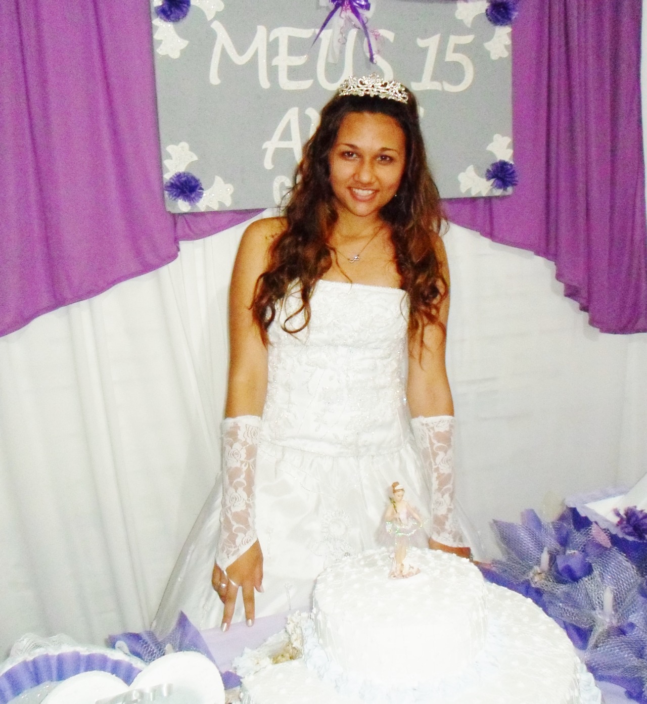 Pro anonimo que pediu uma foto do meus 15 anos !  &ldquo; Um dia muito especial