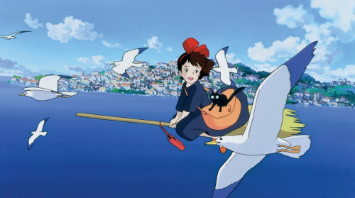 cinemagreats: Kiki’s Delivery Service (1989) - Directed by Hayao Miyazaki