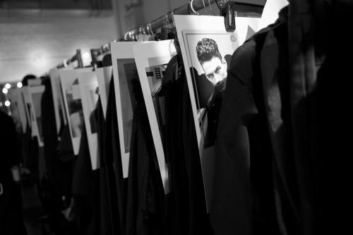 Fingers Crossed BTS for New York Fashion Week Menswear by Karina Ordell