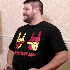 kennyanimega: Kevin Steen ± supporting his friends