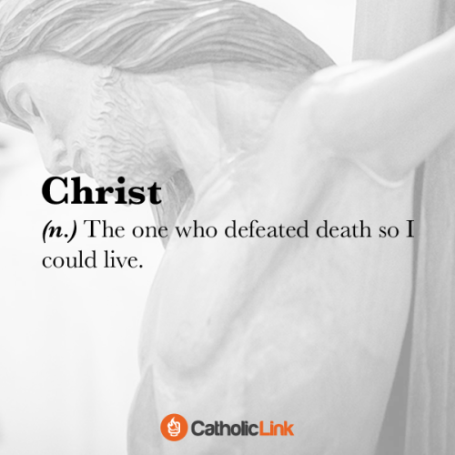 Christ defeated death