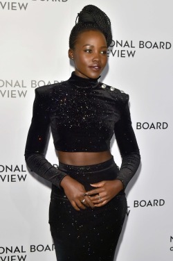 Celebsofcolor: Lupita Nyong'o Attends The 2018 The National Board Of Review Annual