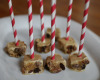 flavor of the day: Fruitcake Ice Cream Bites
This is our fruitcake ice cream, rolled in fruitcake fixings, all in bite size form! It’s a Holiday Hack we made for Brit+Co - check out the step-by-step.