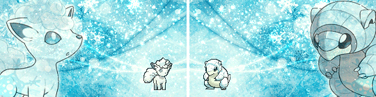 lunafraya:     ❄  °  ✧  Snowy Ice Pokemon ✧ ° ❄       “ W a l k i n g 
