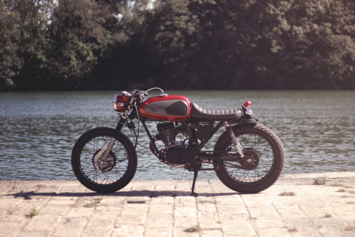 caferacerdesign: Cafe Racer Design SourceHonda CB125 @caferacerdesign